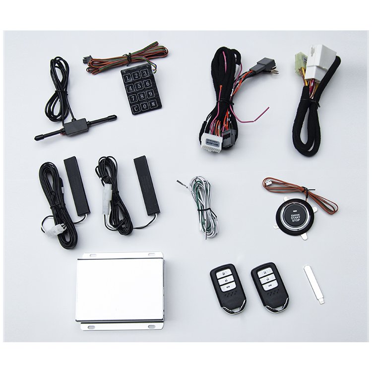 Good Quality Plug and Play Car Alarm System Security Remote Start Kit for 2024 for Honda Breeze Year 20